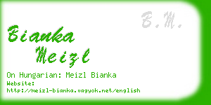 bianka meizl business card